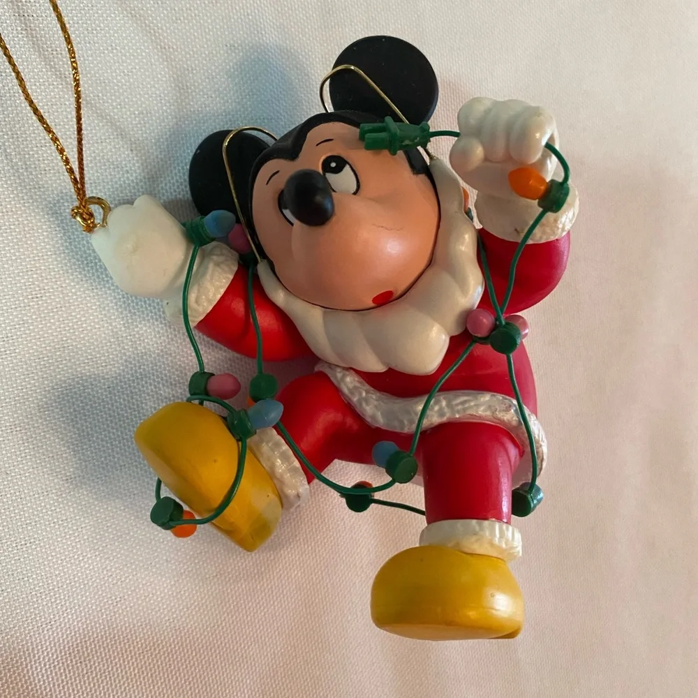 Vintage Walt Disney Christmas Ornament - Mickey Mouse - in original box